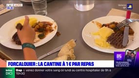 Alpes-de-Haute-Provence: la cantine à 1€ par repas à Forcalquier