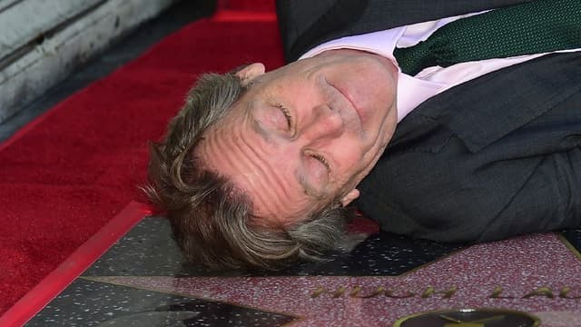 Hugh Laurie a reçu son étoile sur le Walk of Fame à Hollywood, le 25 octobre 2016