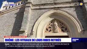 Rhône: deux ans après la décision, les vitraux du père Ribes enfin retirés