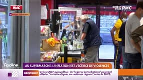 Au supermarché, l'inflation est vectrice de violences