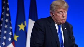 Donald Trump, le 13 juillet 2017 à Paris