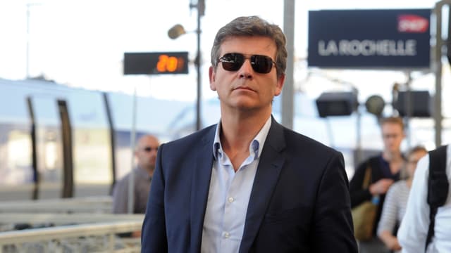 Arnaud Montebourg à l'université d'été du PS en 2013, à La Rochelle.