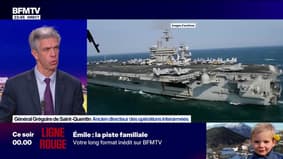 Menaces de frappes américaines sur l'Iran: "La Marine américaine a une puissance de frappe instantanée", explique Grégoire de Saint-Quentin, ancien directeur des opérations interarmées
