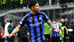 Joaquin Correa avec l'Inter Milan, avril 2023