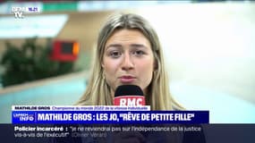 JO 2024: "Les Jeux Olympiques représentent un rêve de petite fille", pour Mathilde Gros, championne du monde de vitesse individuelle sur piste