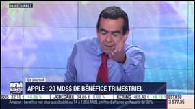 Apple engrange 20 milliards de dollars de bénéfices en trois mois