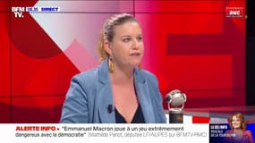 Panot : "Macron joue un jeu très dangereux avec la démocratie"