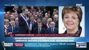 Dominique Chauvel, maire de Saint-Valéry-en-Caux: "Le plus important pour ceux que je rencontre au quotidien, c'est le pouvoir d'achat, pouvoir nourrir ses enfants correctement."