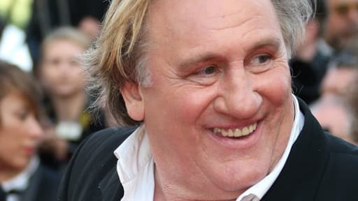 Gérard Depardieu au festival de Cannes, en mai 2014.