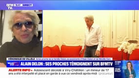 Alain Delon placé sous curatelle renforcée: "C'est lamentable", réagit Véronique de Villèle (ex-assistante de l'acteur et de Mireille Darc)