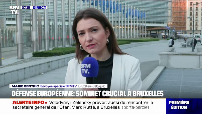 Ce que l'on sait du sommet extraordinaire de l'UE consacré à la défense européenne et à l'Ukraine qui se tient ce jeudi à Bruxelles