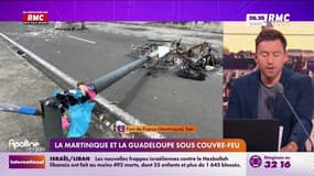Violences/Vie chère: la Martinique et la Guadeloupe sous couvre-feu 