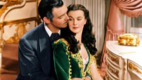 Autant en emporte le vent avec Vivien Leigh et Clark Gable.
