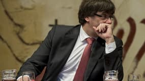 Le président séparatiste catalan Carles Puigdemont