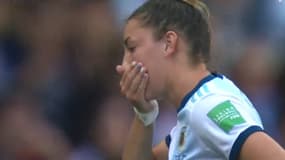 Une joueuse de l'Argentine perd une dent