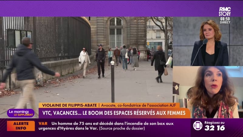 Des services réservés aux femmes : "Quelle société veut-on montrer à nos enfants"