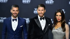 René Ramos, Sergio Ramos et sa compagne Pilar Rubio