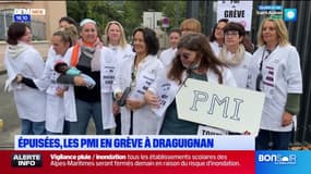Draguignan: les employées de la PMI, épuisées, sont en grève