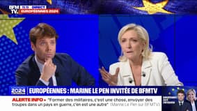 Européennes: "Représenter 15% des votants, je pense que ça pose des problèmes de légitimité" affirme Marine Le Pen