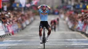 Lotte Kopecky, championne du monde sur route le 13 août 2023