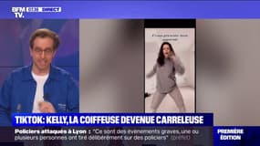 Sur TikTok, Kelly explique son métier de carreleuse à ses 415.000 abonnés