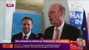 Éric Lombard en appelle au "patriotisme" des patrons face à la pression américaine