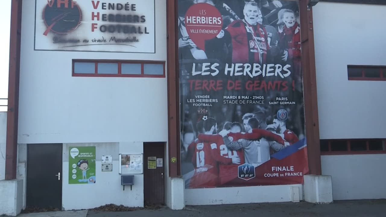 Les Herbiers, club de Nationale 2, finaliste de la Coupe de France 2018 Les Herbiers, club de Nationale 2, finaliste de la Coupe de France 2018