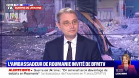 Guerre en Ukraine: l'ambassadeur de Roumanie souhaiterait "plus de soldats" dans son pays