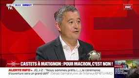Gérald Darmanin explique pourquoi il ne porte plus de cravate 