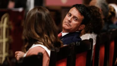 Manuel Valls au conseil municipal de Barcelone, le 15 juin 2019