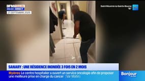 Sanary : une résidence inondée  3 fois en 2 mois 