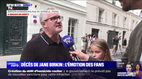 En vacances à Paris, des touristes viennent se recueillir à la Maison Gainsbourg, pour rendre hommage à Jane Birkin
