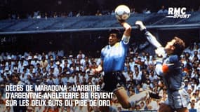 Décès de Maradona : L'arbitre d'Argentine-Angleterre 86 revient sur les deux buts du Pibe de Oro