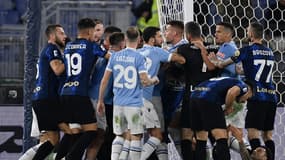 Une bagarre a éclaté entre joueurs au Stadio Olimpico