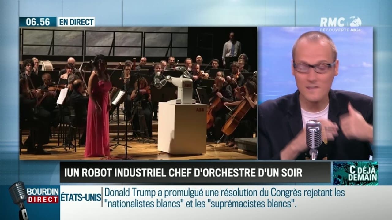 La chronique d'Anthony Morel Yumi, un robot industriel chef d