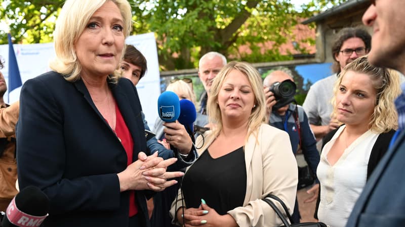 Législatives: Marine Le Pen vise des 