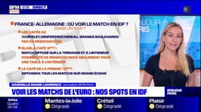 Euro: où voir les matchs des Bleus