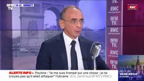 Éric Zemmour:  "Je suis le seul à faire la réconciliation des droites"