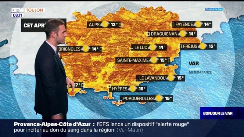 Météo Var: un mercredi nuageux avant l'arrivée d'éclaircies