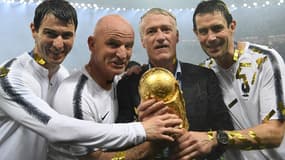 Didier Deschamps et son staff