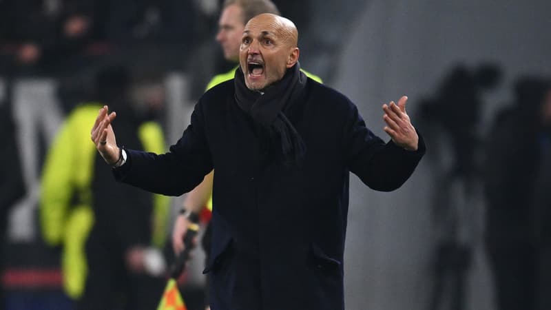 Juventus: l'étonnant recadrage de Spalletti qui gifle un joueur en plein match de Ligue des champions
