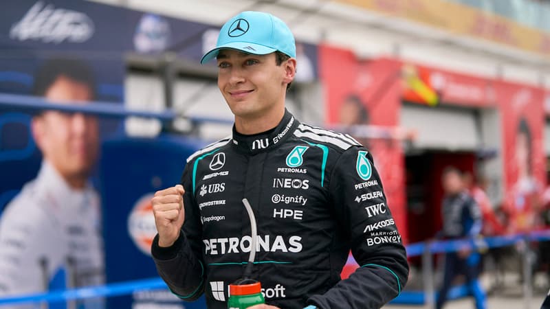 Le pilote britannique de chez Mercedes George Russell en marge du Grand Prix du Canada 23 mai 2026 2291171