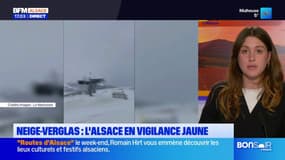 Neige-verglas: vigilance jaune en Alsace