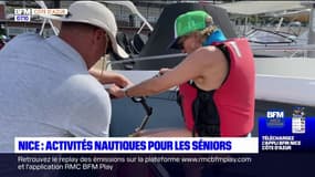 Nice: 80 seniors participent à des activités nautiques pour rester en forme