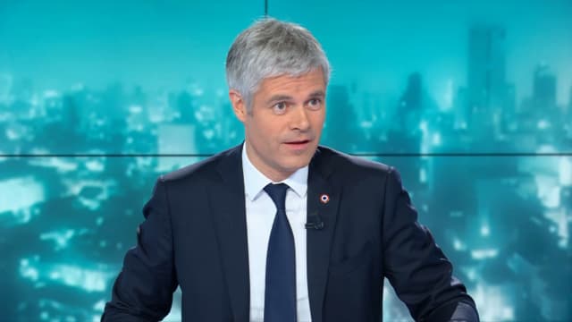 Laurent Wauquiez, président Les Républicains, ce mardi soir sur BFMTV.