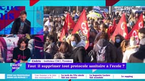 Cédric, auditeur RMC : "Si on n'avait pas fait grève, le gouvernement n'aurait pas changé le protocole"