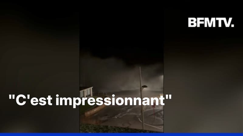 Les images impressionnantes de la tempête Goretti