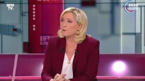 "Mon objectif, c'est de défendre les Français", Marine Le Pen - 13/03