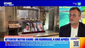 Attentat de Notre-Dame de Nice: Joffrey Devillers perpétue le "devoir de mémoire"