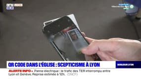 A Lyon, le QR code pour lutter contre les abus sexuels dans l'Eglise ne convainc pas